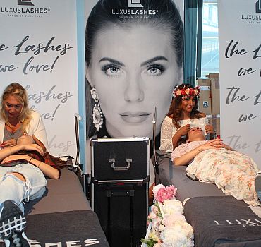 Luxuslashes, Fashionweek, Wimpern, Beautylounge, 