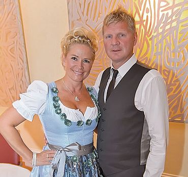Claudia und Stefan Effenberg bei der Sportgala Hofburg Wien