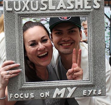 LUXUSLASHES®, Fashionweek Berlin, Wimpernverlängerung