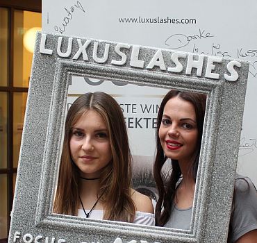 LUXUSLASHES®, Fashionweek Berlin, Wimpernverlängerung