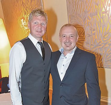 Stefan Effenberg und Henryk Foltynek bei der Sportgala Hofburg Wien