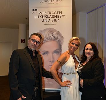 LUXUSLASHES®,Wimpernverlängerung,Wien,Event,Baumann,Claudia Effenberg