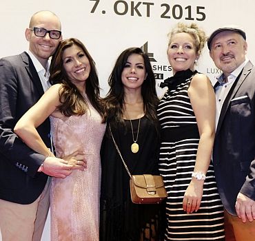 LUXUSLASHES® Lounge Hannover, Fernanda Brandao, Regina Foltynek, Henryk Foltynek