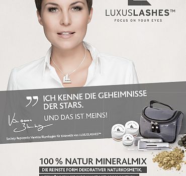 LUXUSLASHES® Mineral Make up Blumhagen
